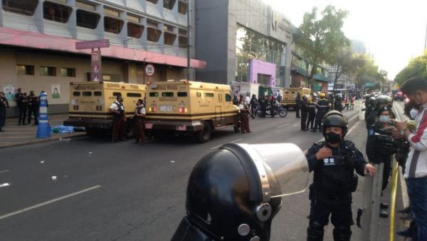 Quiso asaltar camioneta de valores y lo matan de un tiro