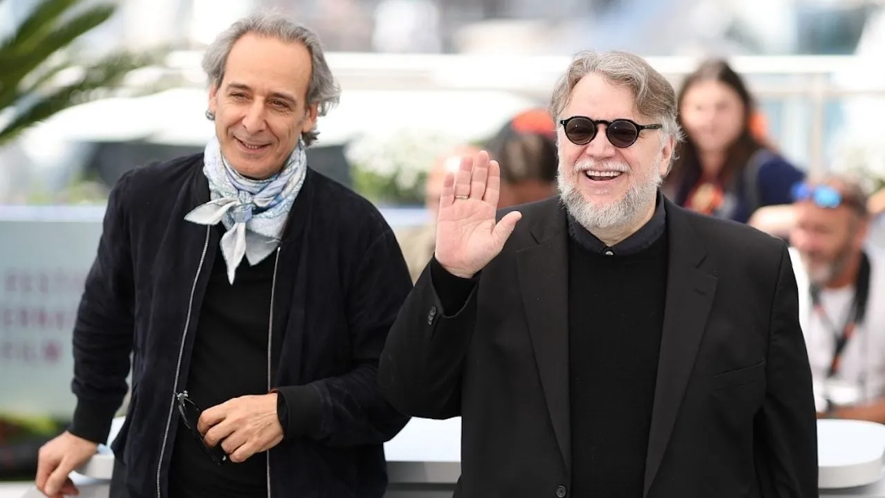 Cine y música: Guillermo del Toro y Alexandre Desplat conversan en Cannes