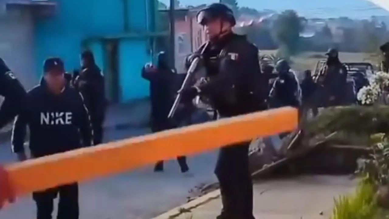 Se enfrentan Guardia Nacional y presuntos talamontes en Xalatlaco; hay al menos un muerto (Video)