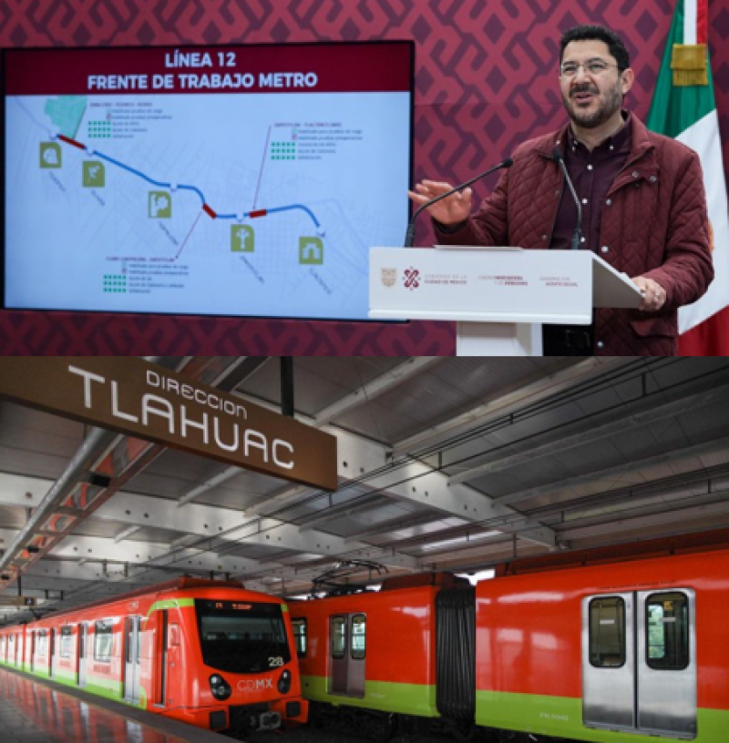 LA LÍNEA 12 DEL METRO VUELVE A FUNCIONAR POR COMPLETO