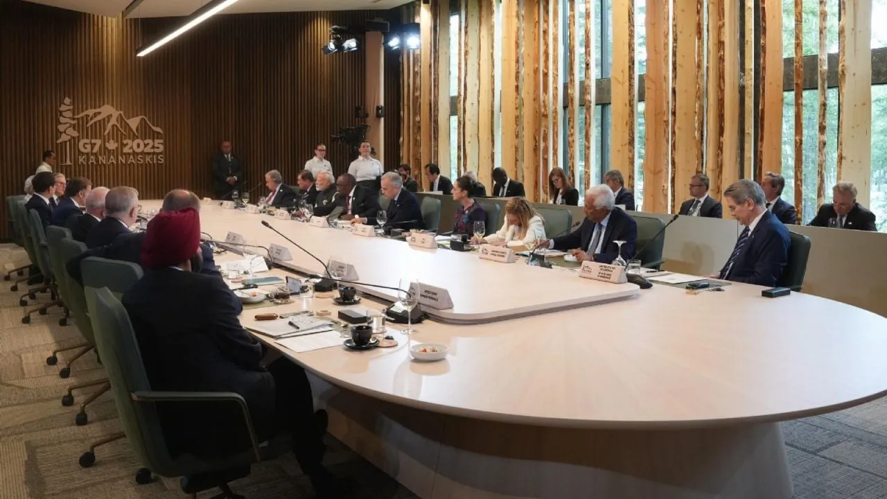 Sheinbaum propone Cumbre Mundial por el Bienestar; aboga en el G7 por migrantes