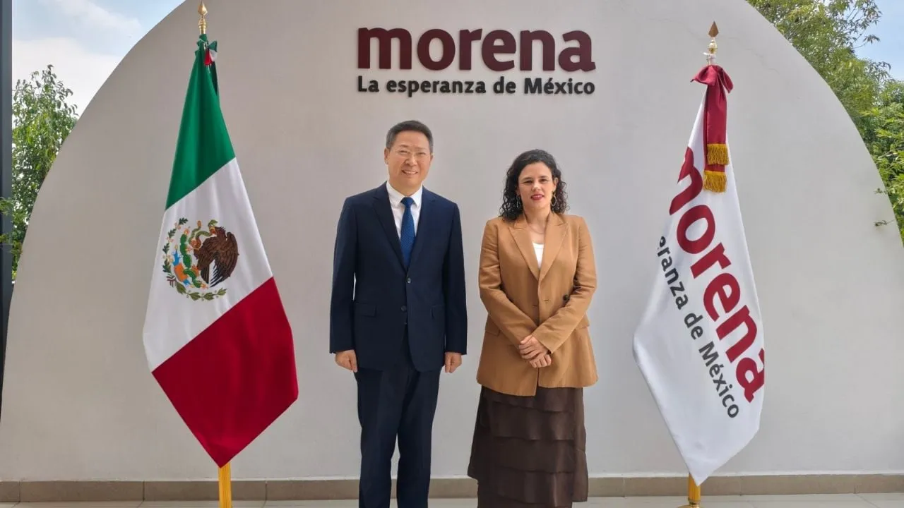 Pese a presiones de EU, Luisa Alcalde se reúne con embajador de China en México