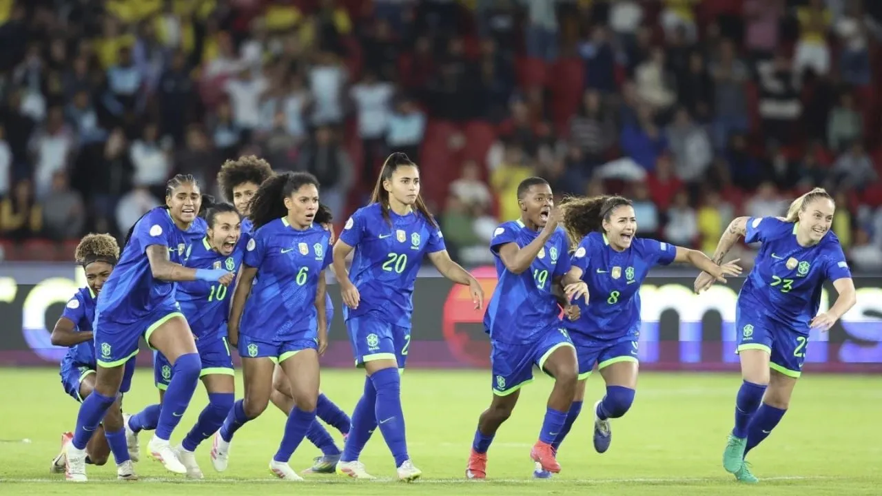 Brasil vence en penaltis a Colombia y consigue su noveno título de la Copa América Femenil