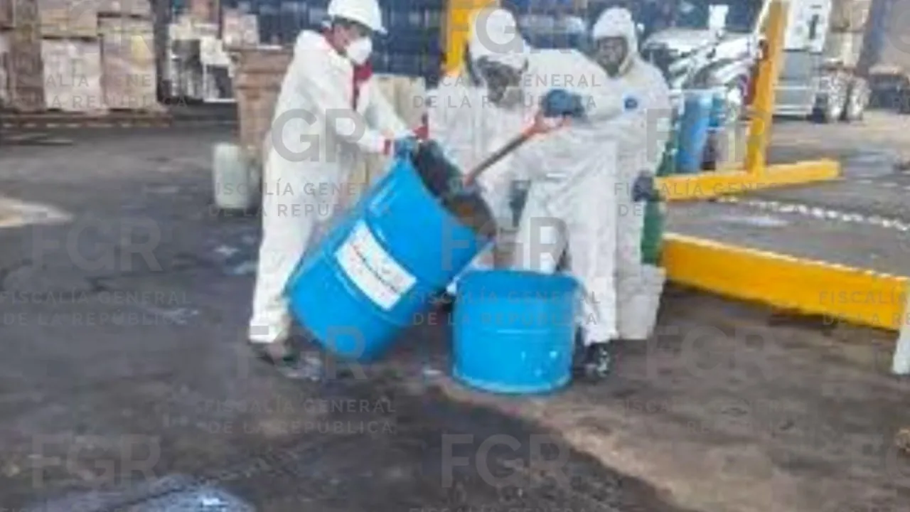 Destruyen más de tres toneladas de precursores químicos y sustancias decomisadas en BC