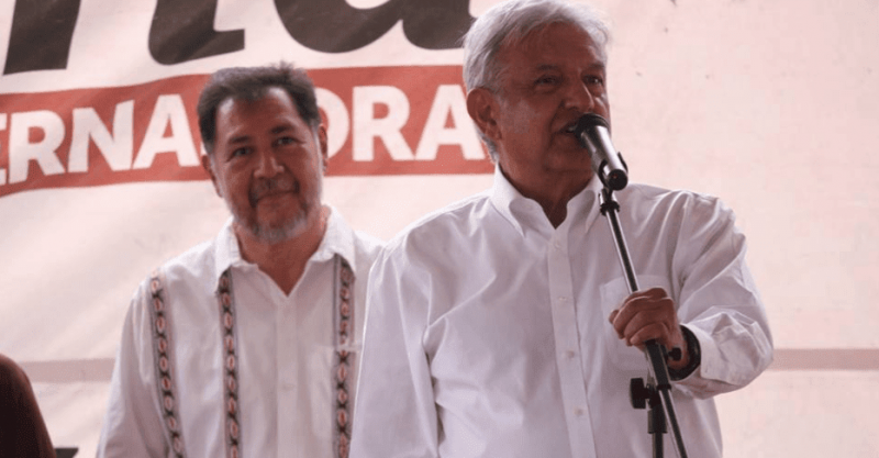 AMLO “salta” por Noroña tras video de City Market.