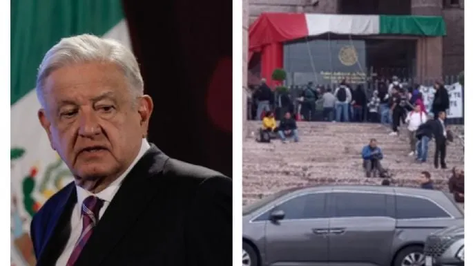 “Van a servir de paleros”: AMLO a trabajadores del Poder Judicial en paro nacional