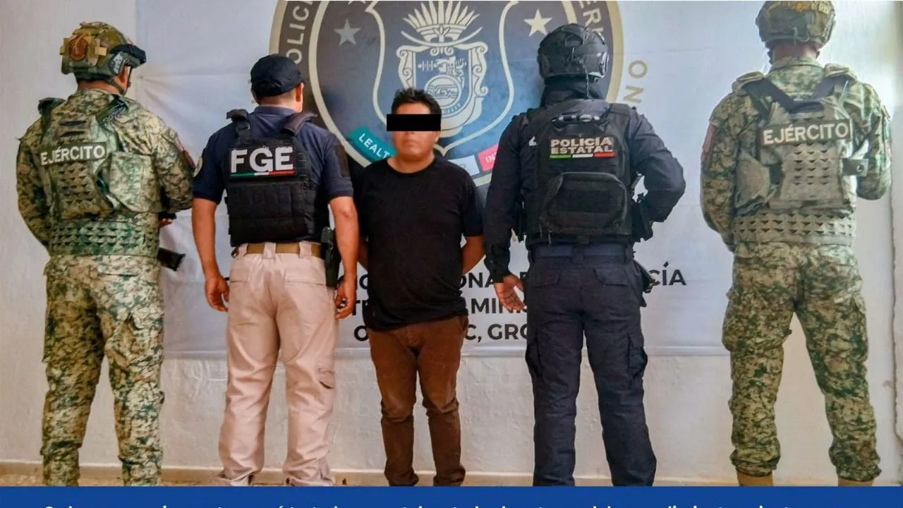 Fiscalía de Guerrero detiene a sujeto por asesinar a sus padres con un machete