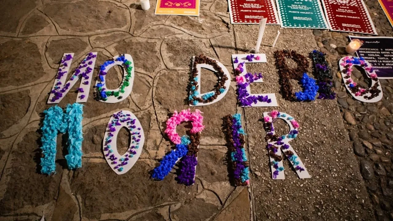 “Muerte Impune”: acción pública de denuncia ante muertes prevenibles de adolescentes en Chiapas