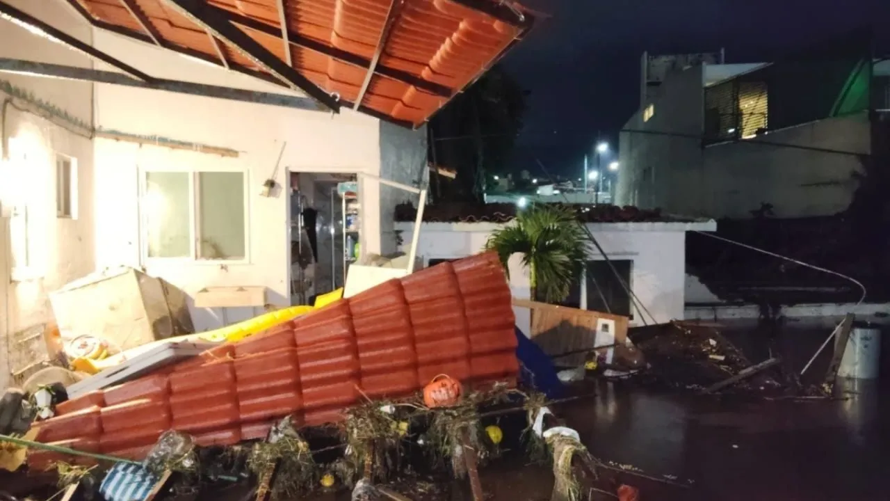 Más de 40 viviendas inundadas y afectaciones en 11 municipios de Morelos tras fuertes lluvias