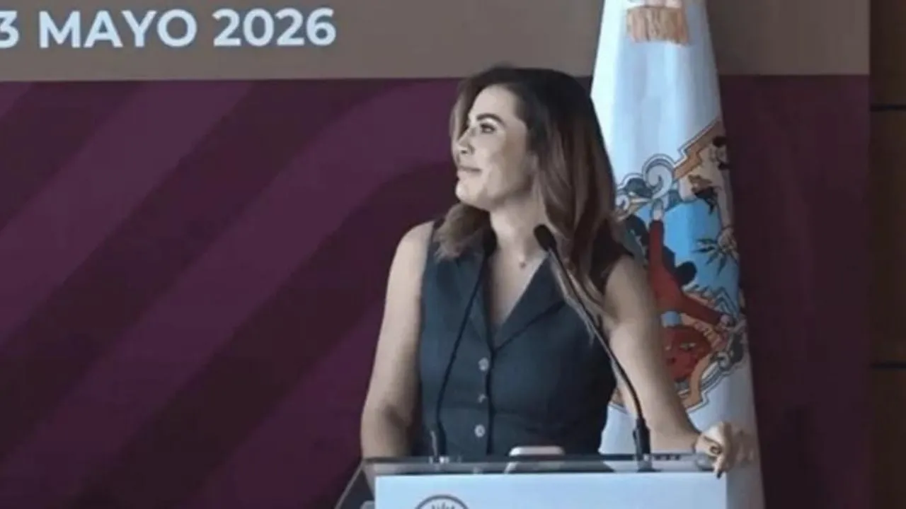 Marina del Pilar Ávila se queda sin luz en plena conferencia donde negaba apagones en Mexicali