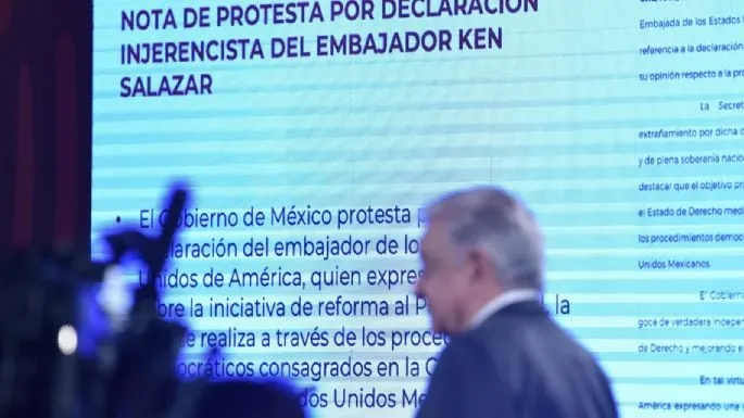 AMLO envía extrañamiento a EU por su “burda actitud intervencionista” ante la reforma judicial
