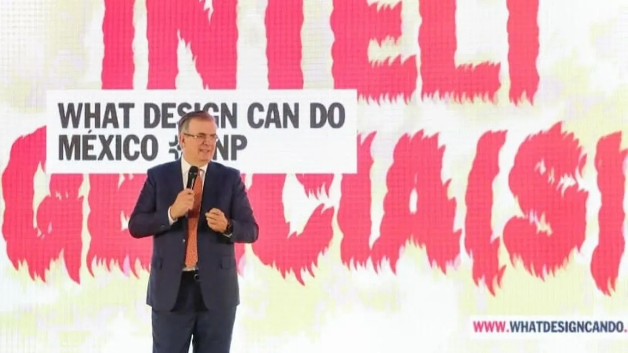 Ebrard y diálogos sobre IA, arquitectura y sostenibilidad en inauguración del Abierto de Diseño CDMX