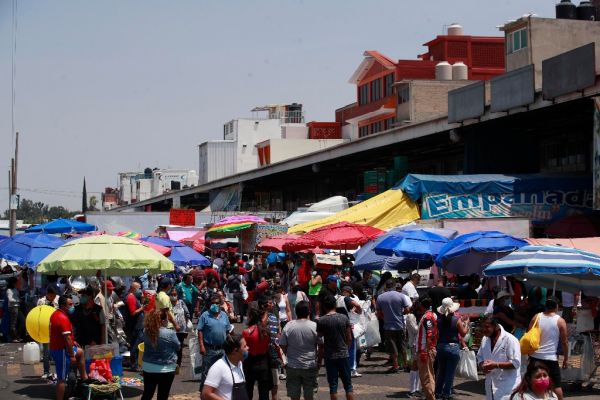 Operativo anti-covid19 en la Nueva Viga por Semana Santa