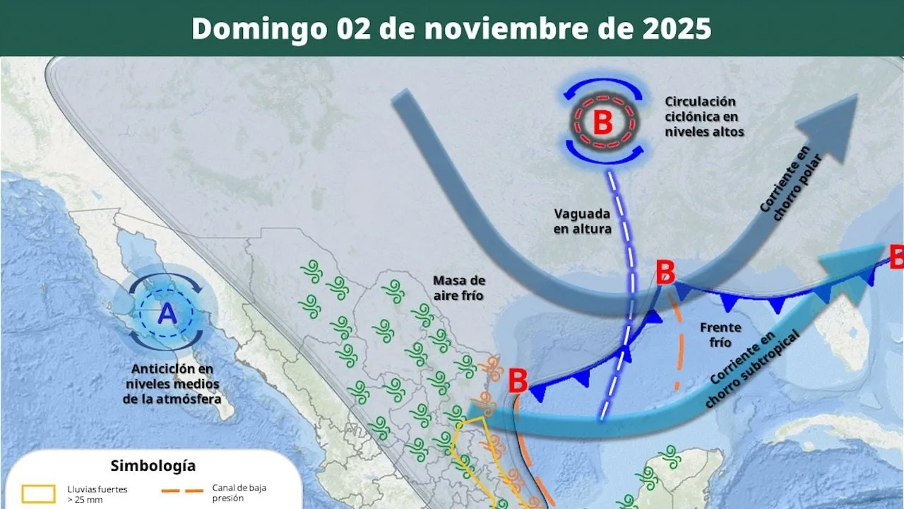 Masa de aire polar cubrirá el país en Día de Muertos; así pegará el frío de viernes a lunes