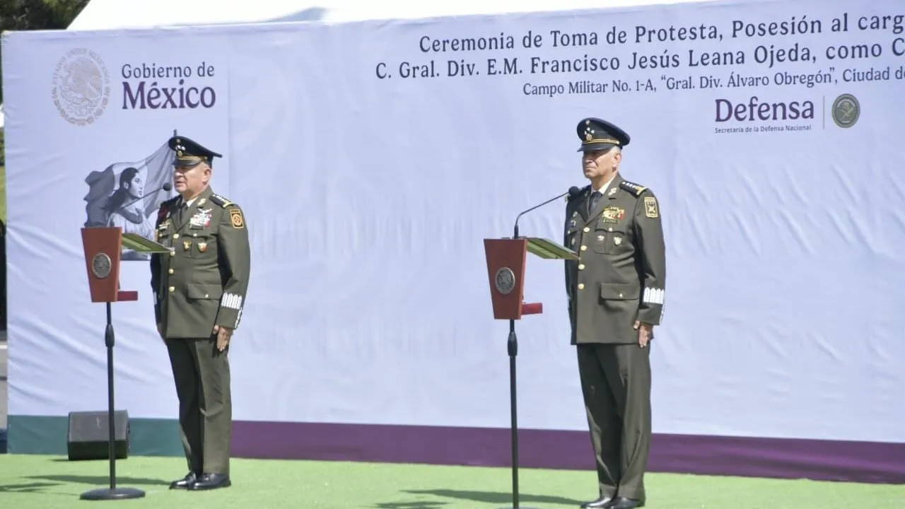 Designan a Francisco Jesús Leana Ojeda como nuevo comandante del Ejército