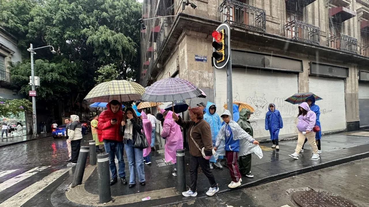 Seguirán las lluvias fuertes e intensas el miércoles; precaución en estas entidades