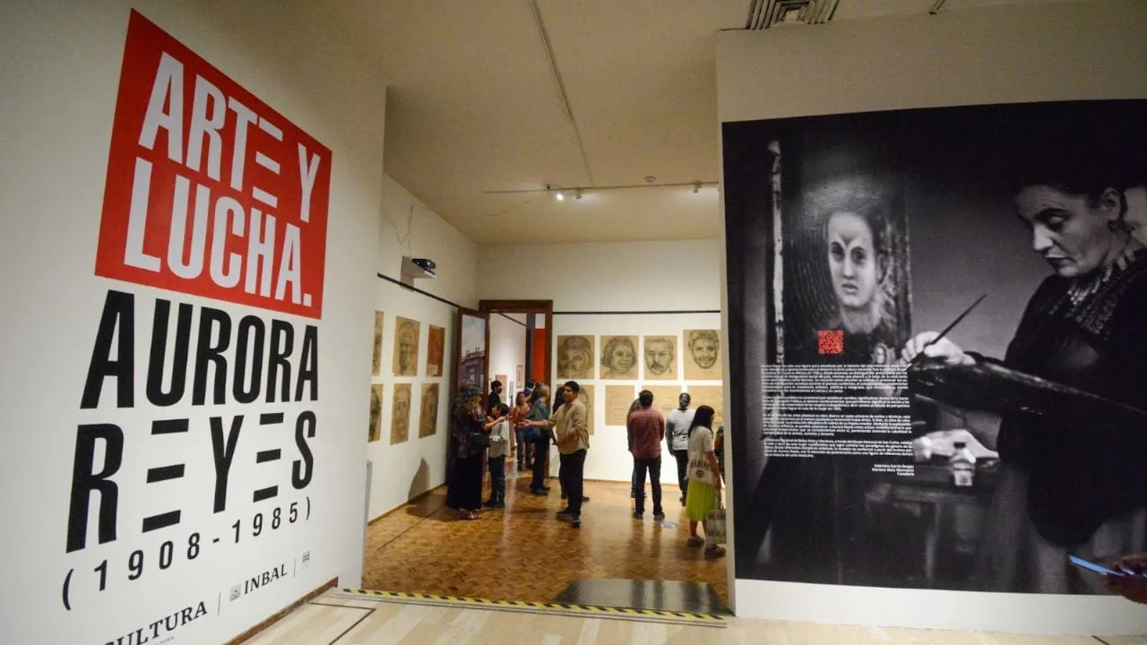 El “Arte y Lucha” de la muralista Aurora Reyes en Casa Chihuahua