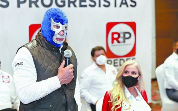 La máscara de la política: Blue Demon Jr busca ser alcalde de la GAM