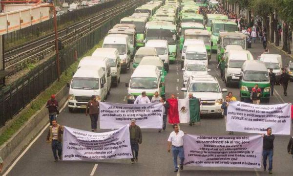 Preparan una megamarcha, la cual se realizará este jueves 17 de septiembre.