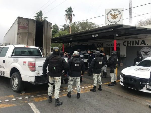 Guardia Nacional rescata migrantes en Nuevo León 
