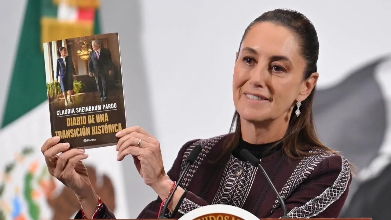 Claudia Sheinbaum presenta su libro “Diario de una transición histórica”