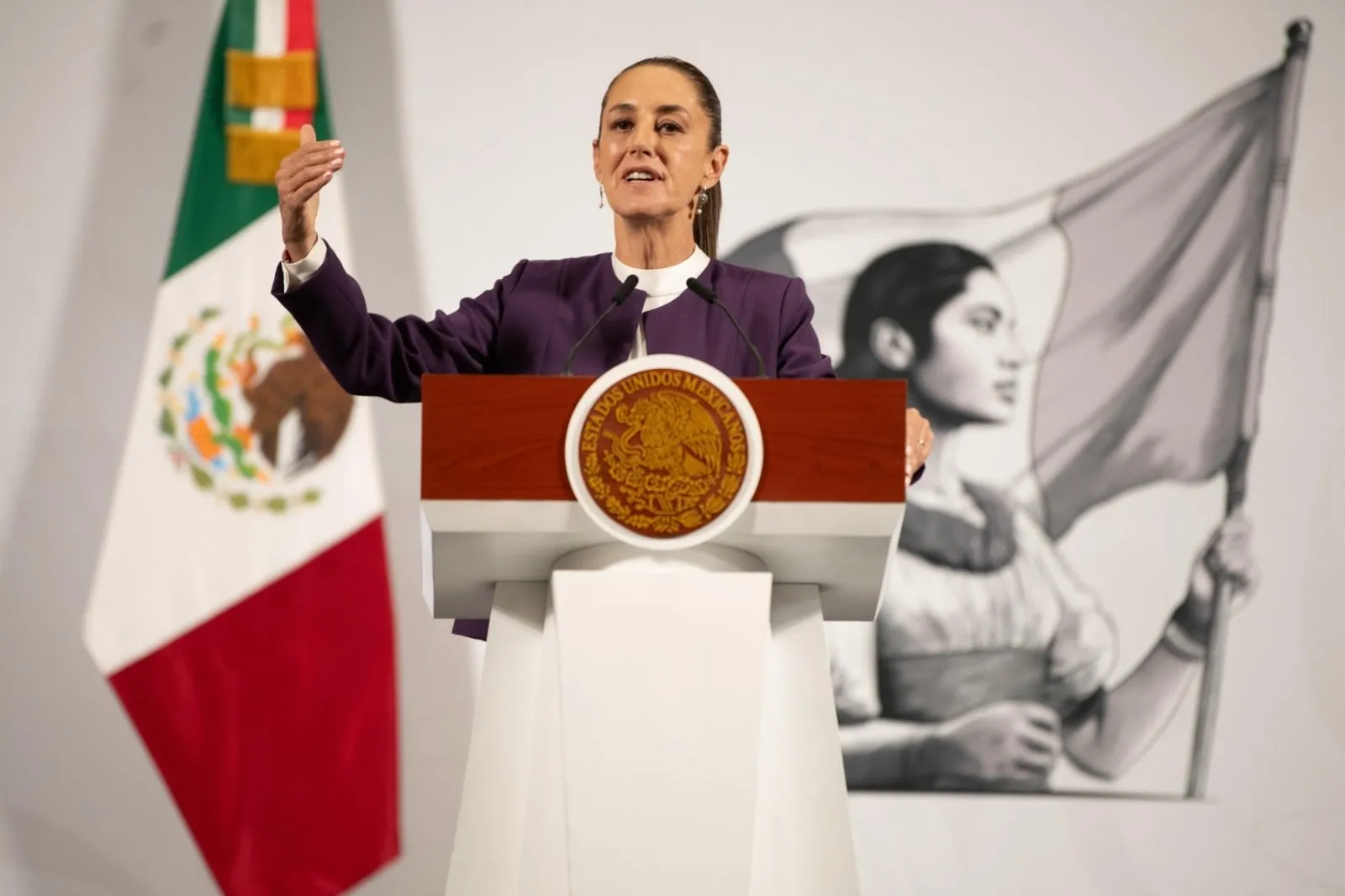 EN VIVO: Conferencia mañanera de Sheinbaum (080425)