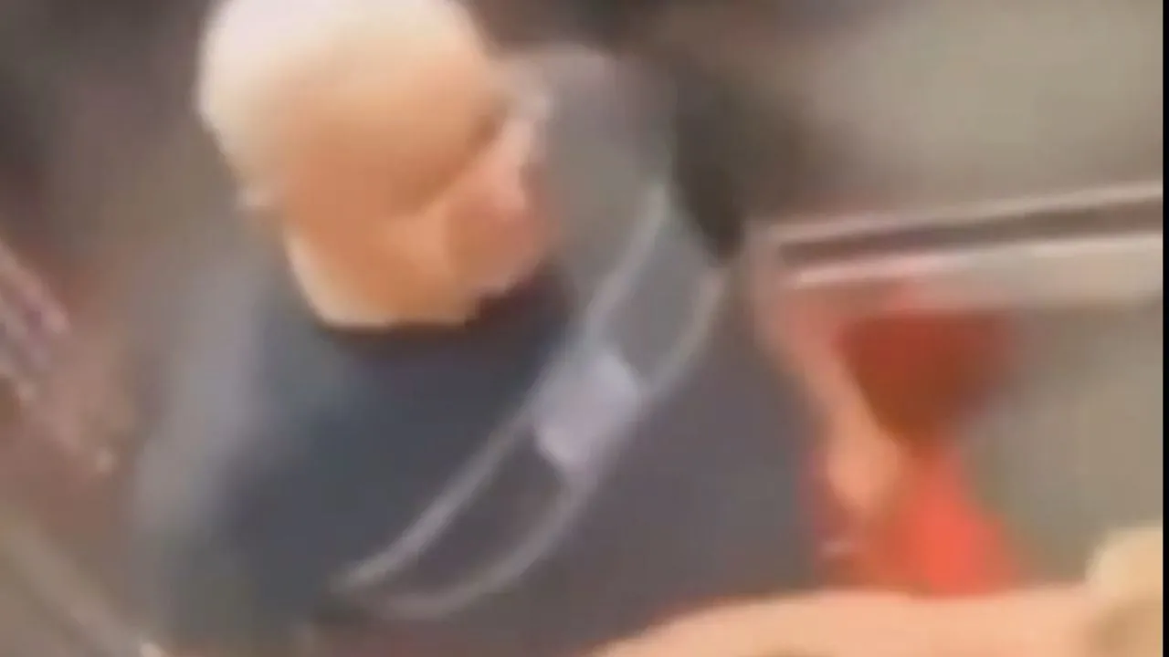 #LordElevador: Captan golpiza de un sujeto a una mujer dentro de un ascensor en Cuajimalpa