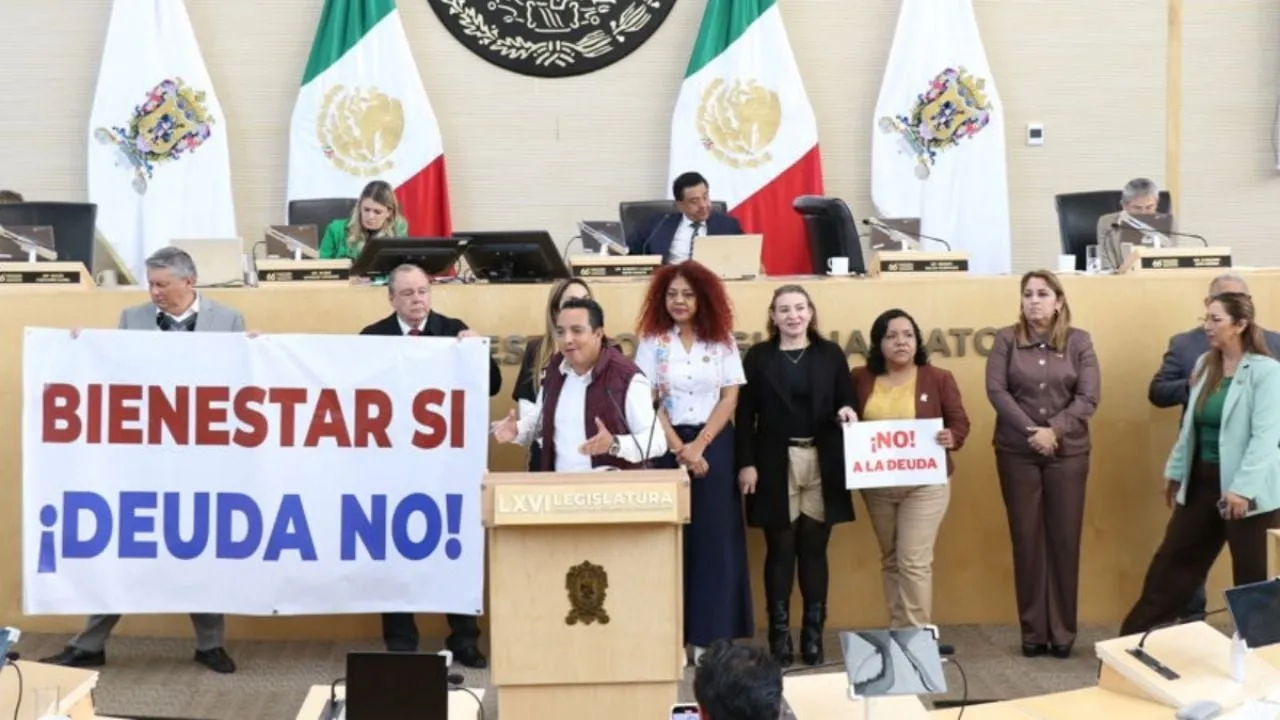 Entre protestas, Congreso de Guanajuato aprueba contratar deuda por 8 mil millones de pesos