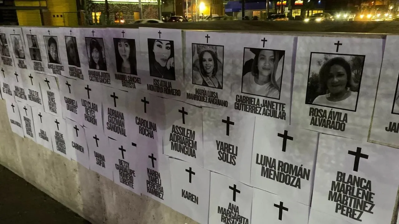 Colocan en Baja California altares dedicados a víctimas de feminicidio