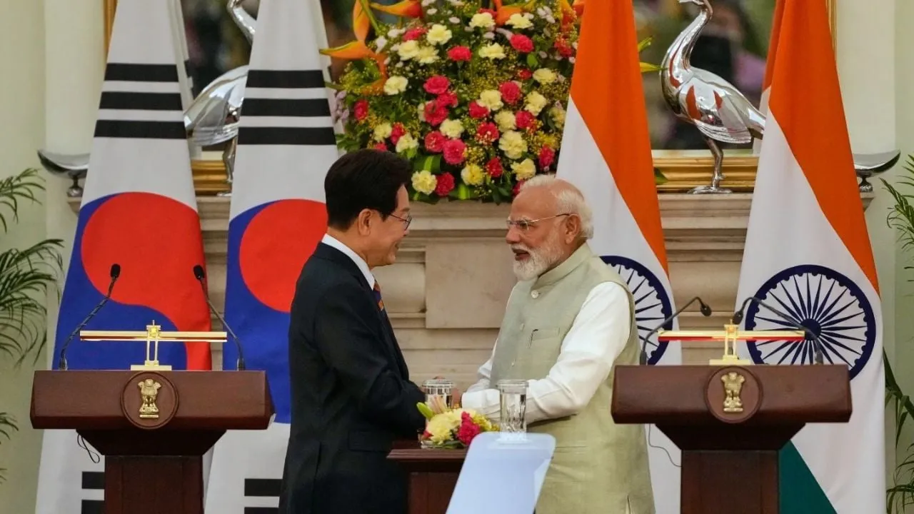 India y Corea del Sur acuerdan duplicar su comercio hasta alcanzar los 50 mil mdd en 2030
