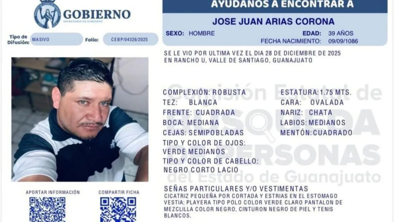 Buscan ahora a padre de un joven desaparecido por militares en Valle de Santiago