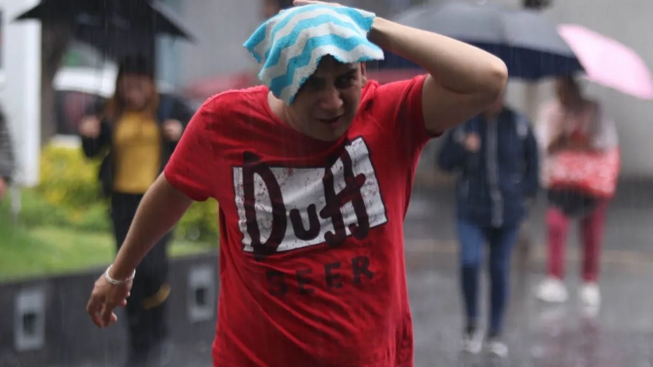 Lluvias muy fuertes con puntuales intensas azotarán el martes a los siguientes estados