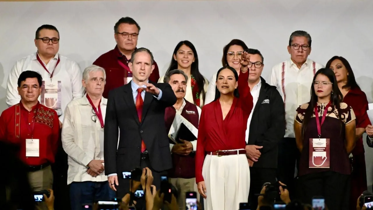 Ariadna Montiel asume dirigencia de Morena; pide “trayectorias impecables” para candidatos en 2027