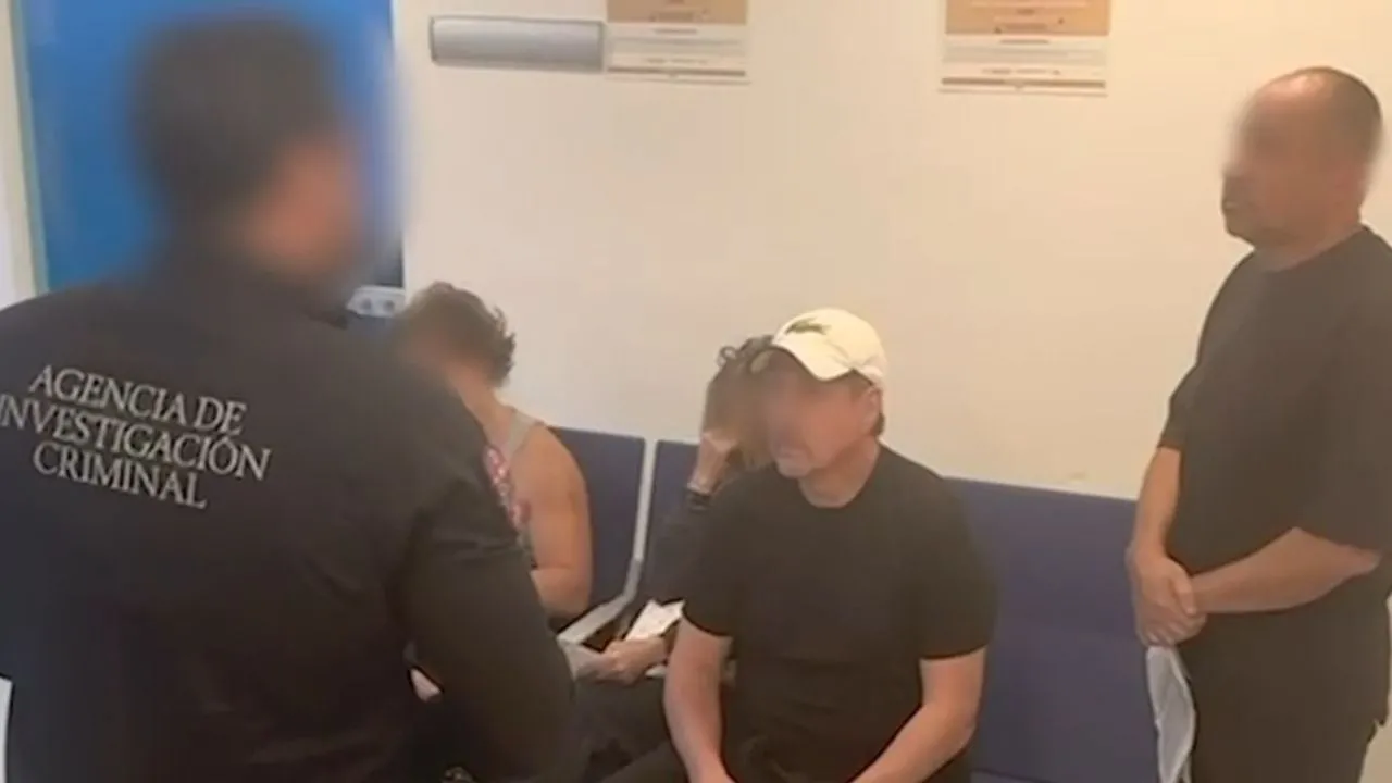 Difunden video de la detención de "Lord Pádel" y familia cuando regresaban de Alemania