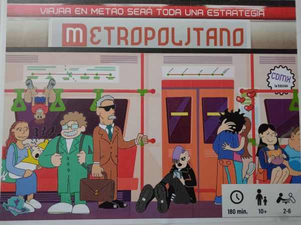 METROPOLITANO, El juego de mesa del Metro CDMX