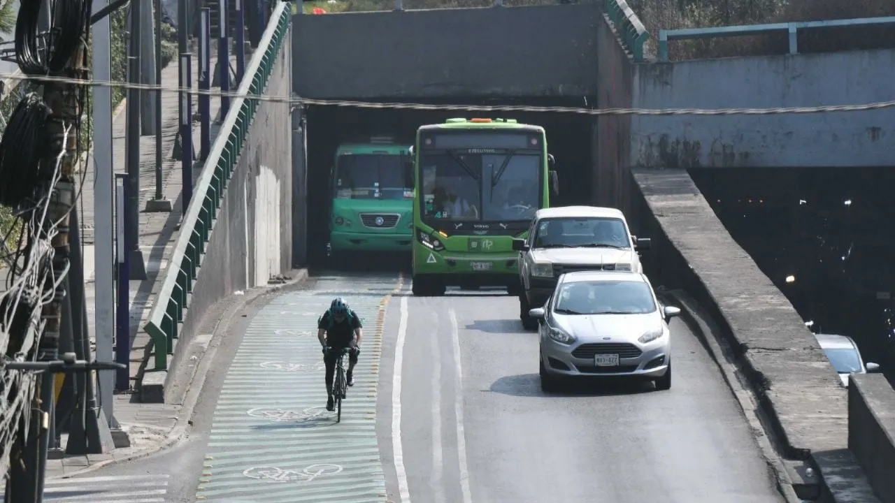Reportan avance de 90 por ciento en la ciclovía de Calzada de Tlalpan