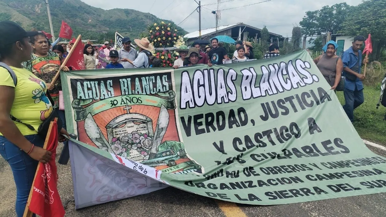 A 30 años de la masacre de Aguas Blancas: Marchan por la verdad, la justicia y castigo a culpables