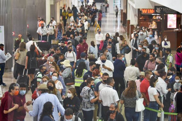 Aeropuerto reforzará medidas para evitar aglomeraciones  