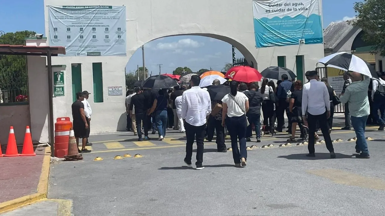 Despiden con estricta seguridad a delegado de la FGR asesinado en Reynosa