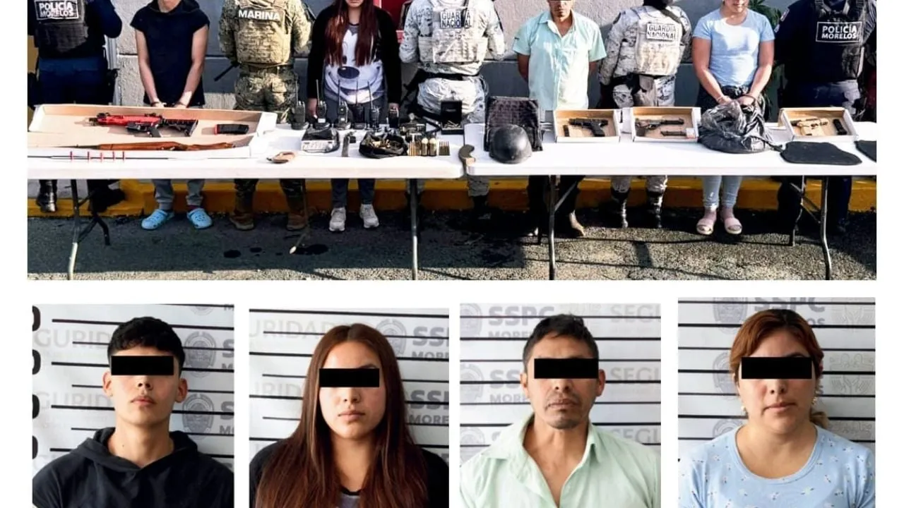 Detienen a presuntos integrantes de red dedicada al robo de camiones y tráileres en Huitzilac