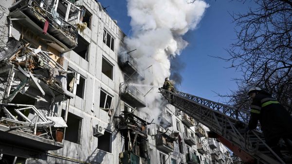 Mueren mas de 40 en Ucrania por bombardeos de Rusia