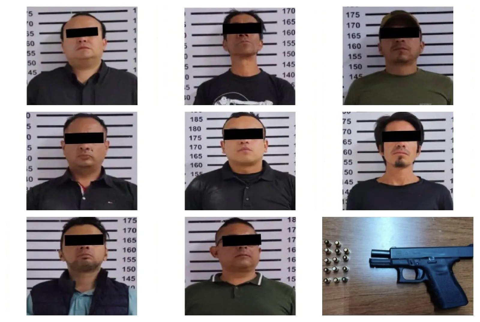 Detienen a ocho sujetos que invadieron una vivienda en Iztacalco