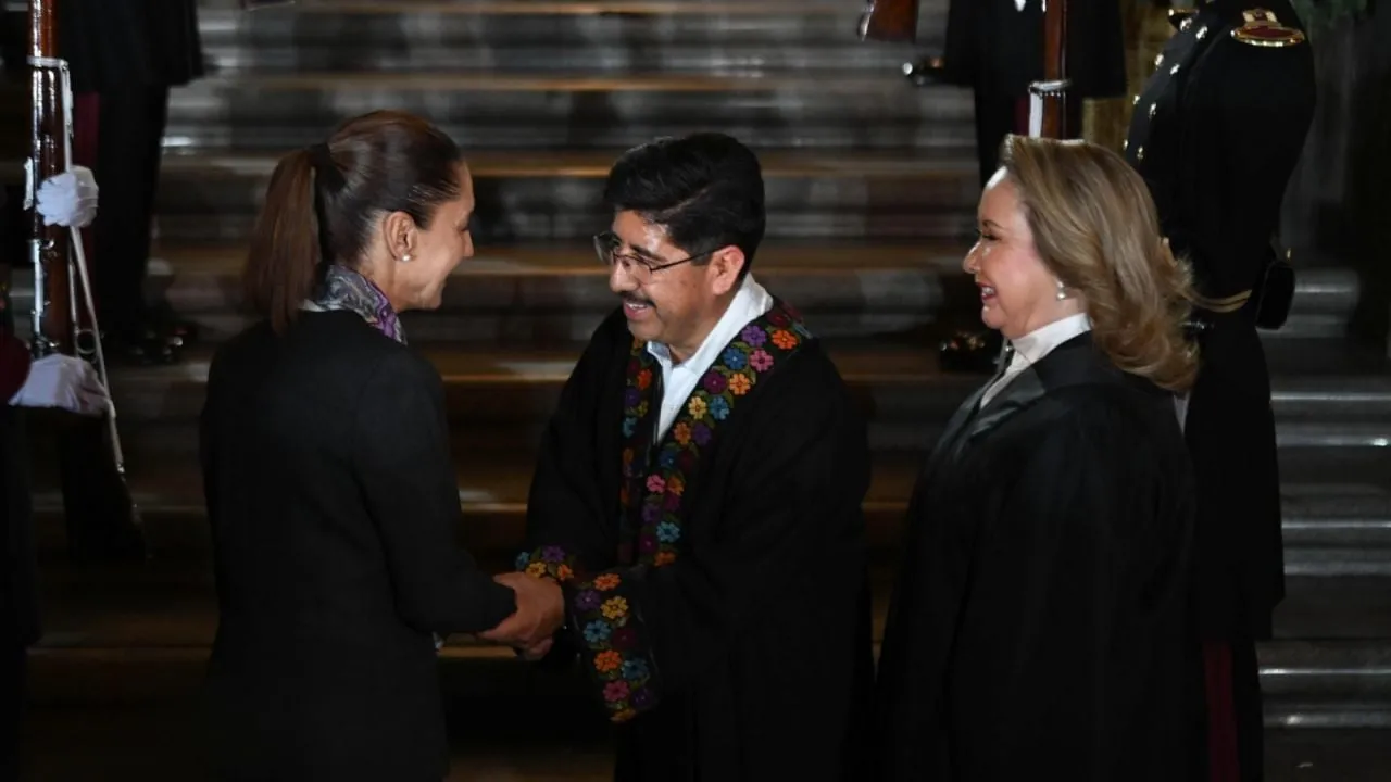 Hugo Aguilar instala la nueva Corte: "hoy se reinicia nuestro sistema judicial"