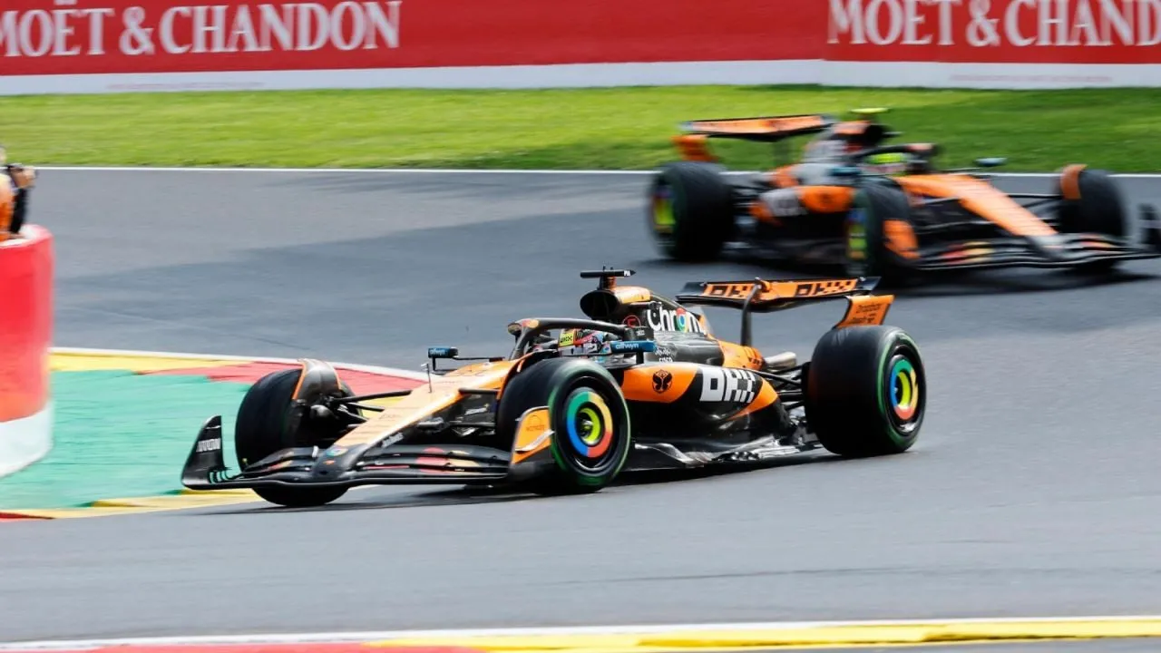Piastri vence a Norris y gana el Gran Premio de Bélgica