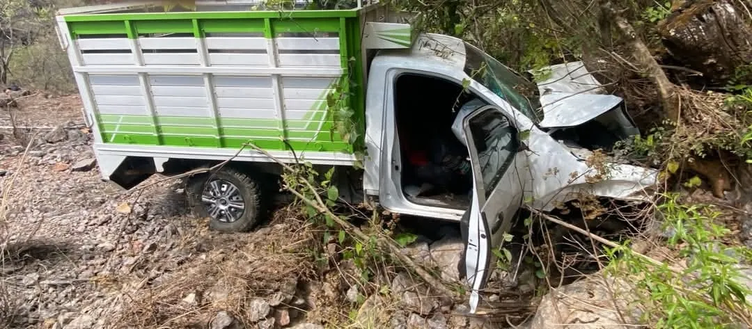 Hallan siete cuerpos en camionetas desbarrancadas en la carretera Chilapa; se encontró a un niño