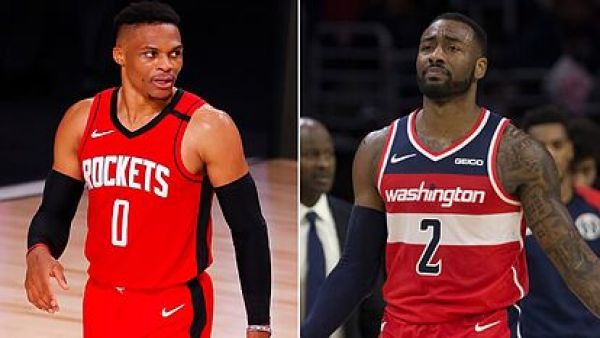 Russell Westbrook se va de Houston Rockets a cambio de John Wall que lleva dos años sin jugar