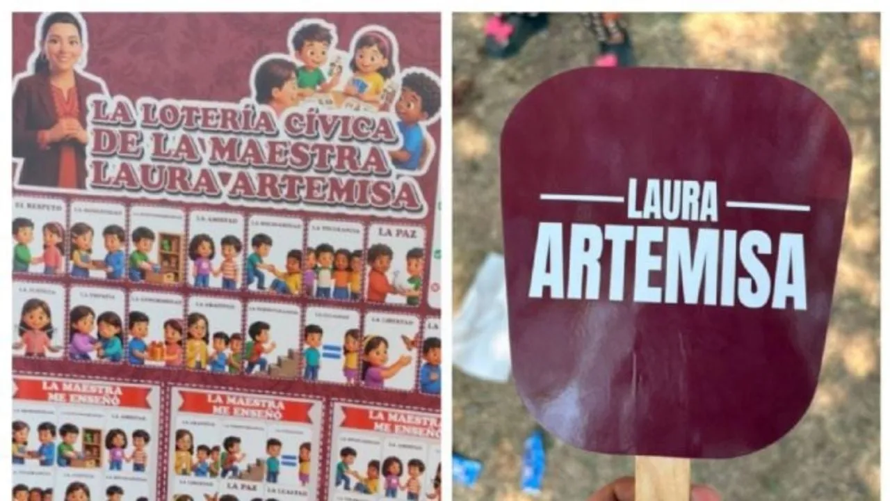 Diputadas exigen investigar reparto de propaganda de secretaria del Bienestar de Puebla en desfile