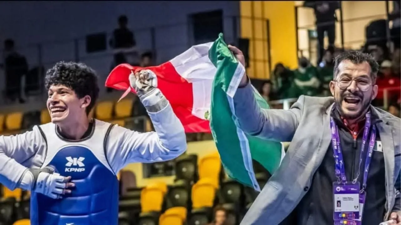 México gana oro en un Mundial Juvenil de Taekwondo después de 16 años