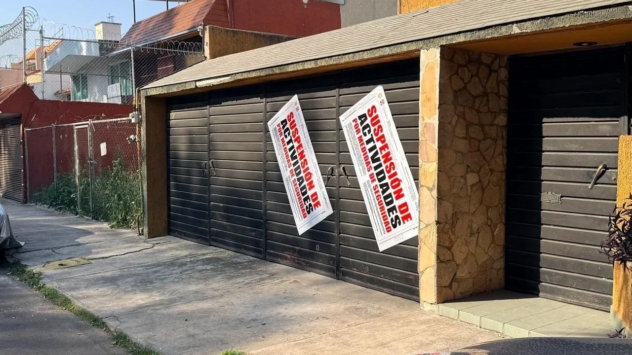 Por fuera, una casa normal; por dentro, una fábrica oculta