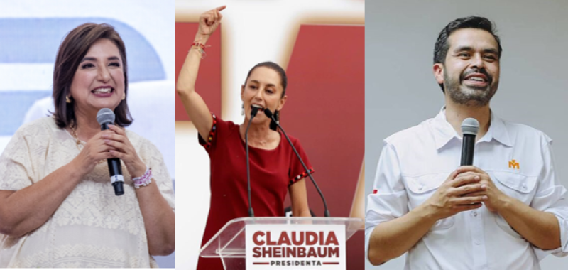 ¿DÓNDE HARÁN SUS CIERRES DE CAMPAÑA LOS CANDIDATOS PRESIDENCIALES?